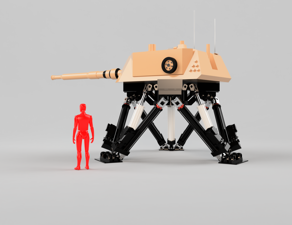 Kinnetek Heavy Duty 6DOF Motion Platform